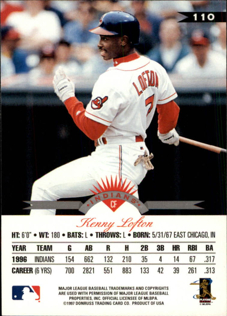 1997 Leaf Baseball "Main Set" Cards #1 to #200 - Picture 221 of 399