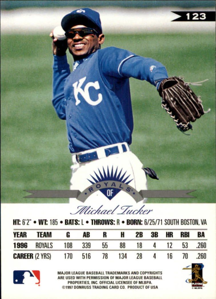 1997 Leaf Baseball "Main Set" Cards #1 to #200 - Picture 247 of 399