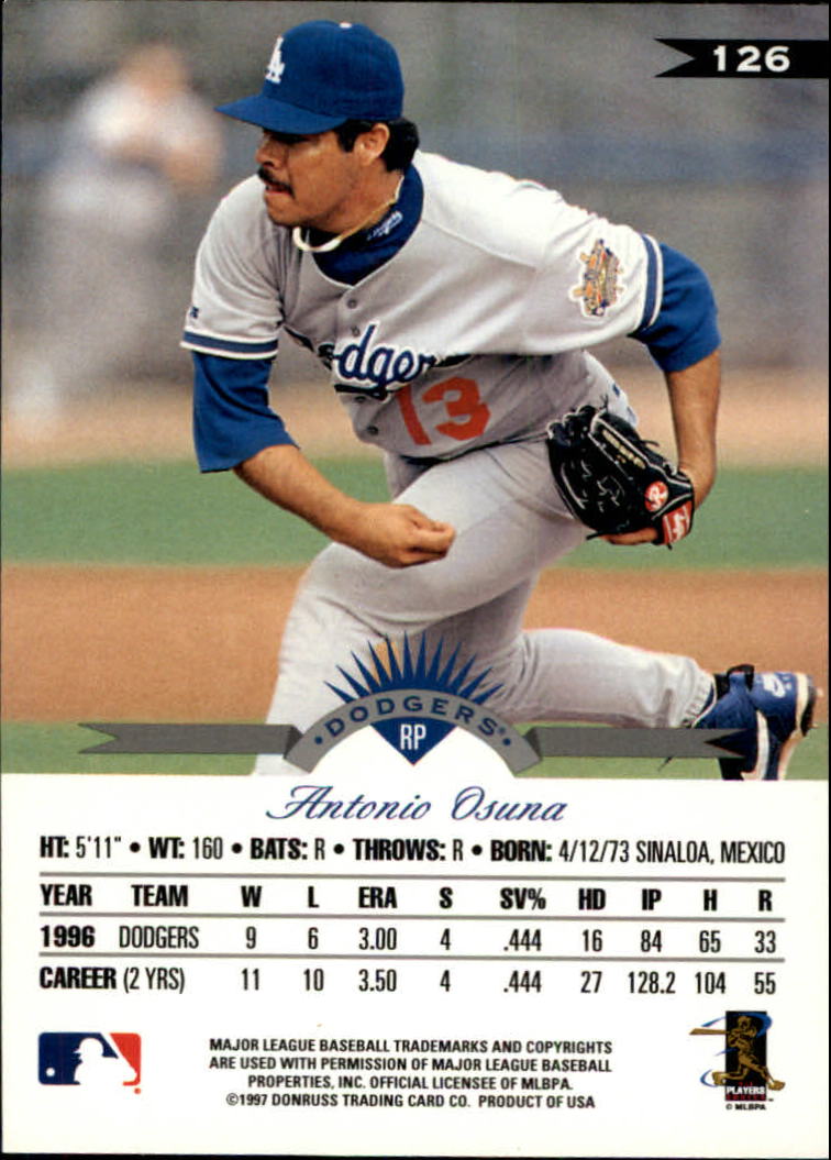 1997 Leaf Baseball "Main Set" Cards #1 to #200 - Picture 253 of 399