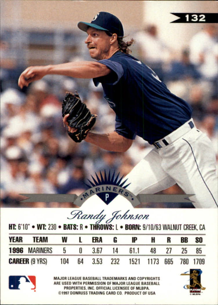 1997 Leaf Baseball "Main Set" Cards #1 to #200 - Picture 265 of 399