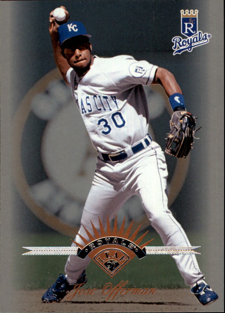 1997 Leaf Baseball "Main Set" Cards #1 to #200 - Picture 284 of 399