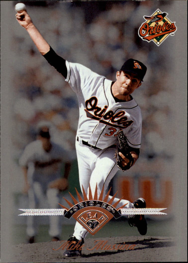 1997 Leaf Baseball "Main Set" Cards #1 to #200 - Picture 292 of 399
