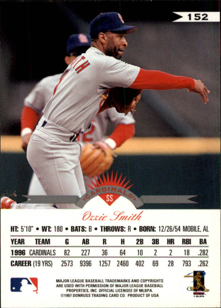 1997 Leaf Baseball "Main Set" Cards #1 to #200 - Picture 305 of 399