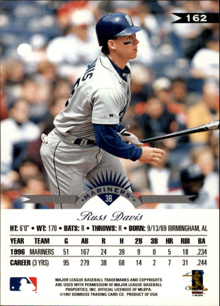 1997 Leaf Baseball "Main Set" Cards #1 to #200 - Picture 325 of 399