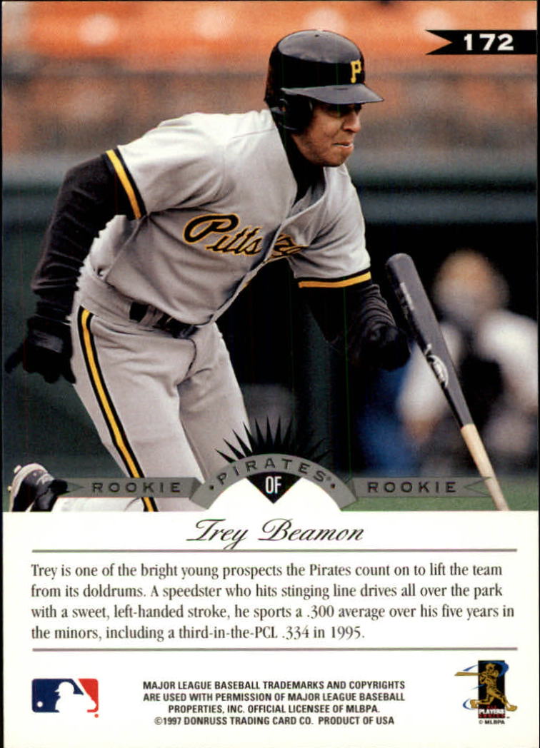 1997 Leaf Baseball "Main Set" Cards #1 to #200 - Picture 343 of 399