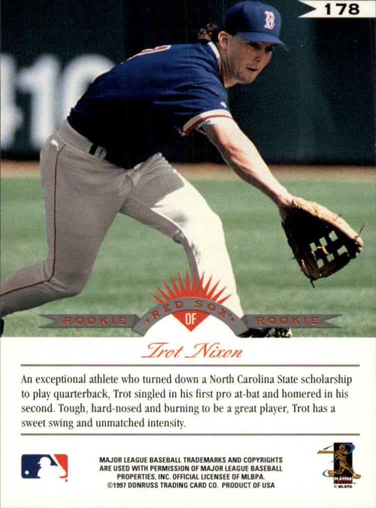 1997 Leaf Baseball "Main Set" Cards #1 to #200 - Picture 355 of 399