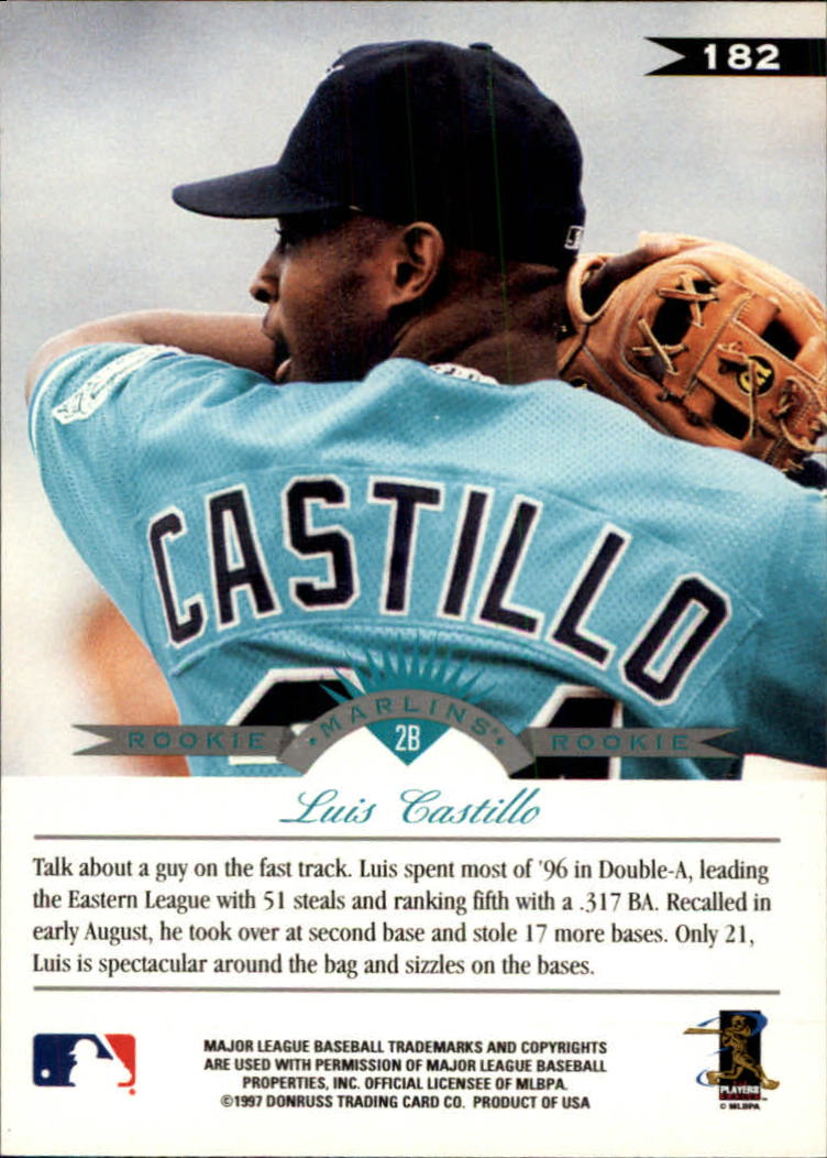 1997 Leaf Baseball "Main Set" Cards #1 to #200 - Picture 363 of 399