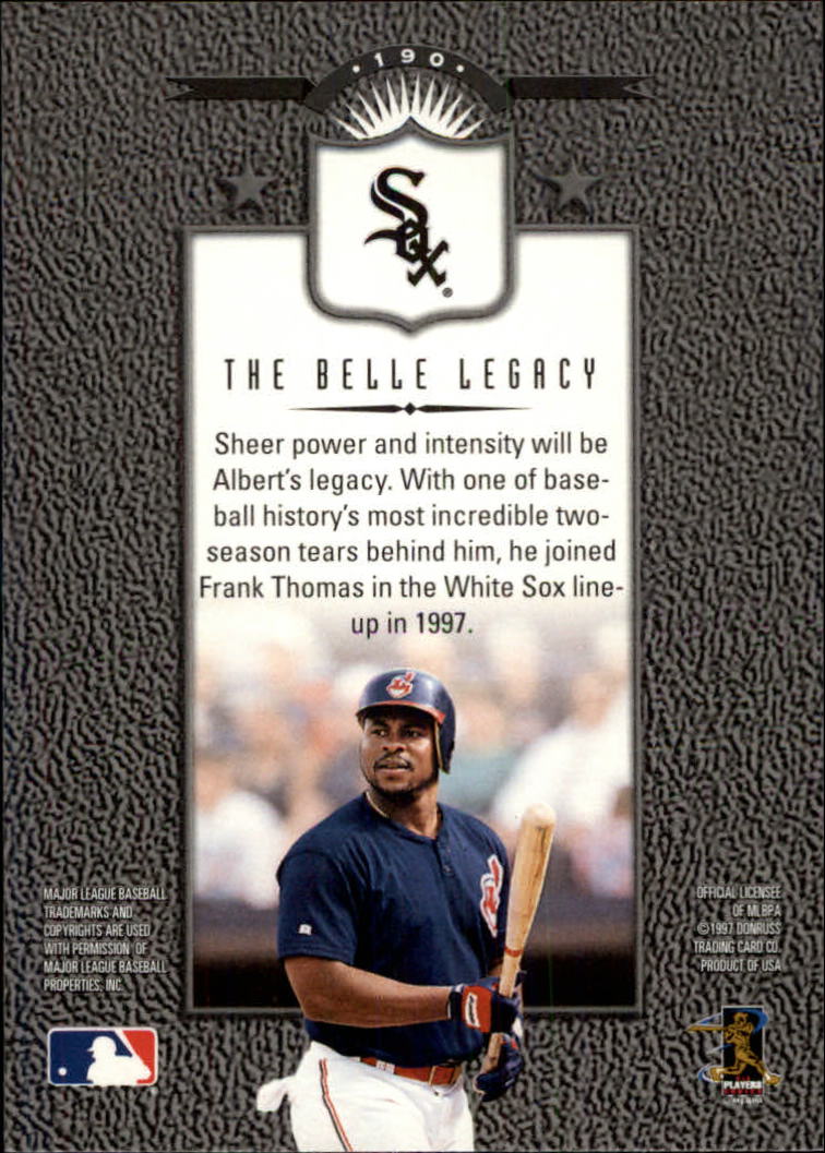 1997 Leaf Baseball "Main Set" Cards #1 to #200 - Picture 379 of 399