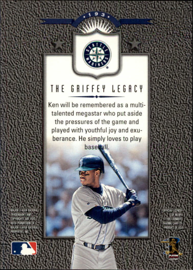 1997 Leaf Baseball "Main Set" Cards #1 to #200 - Picture 385 of 399