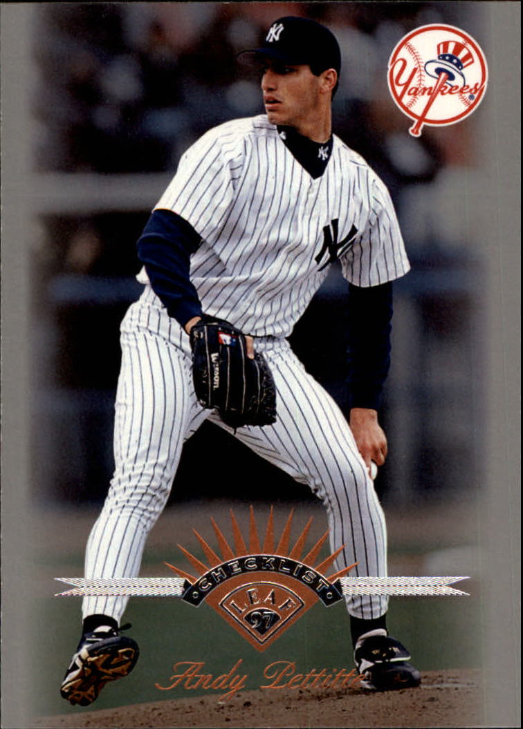 1997 Leaf Baseball "Main Set" Cards #1 to #200 - Picture 394 of 399
