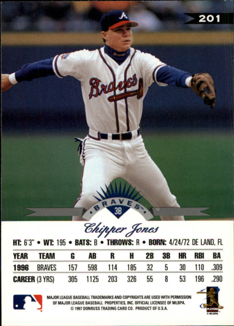 1997 Leaf Baseball "Main Set" Cards #201 to #400 - Picture 3 of 398