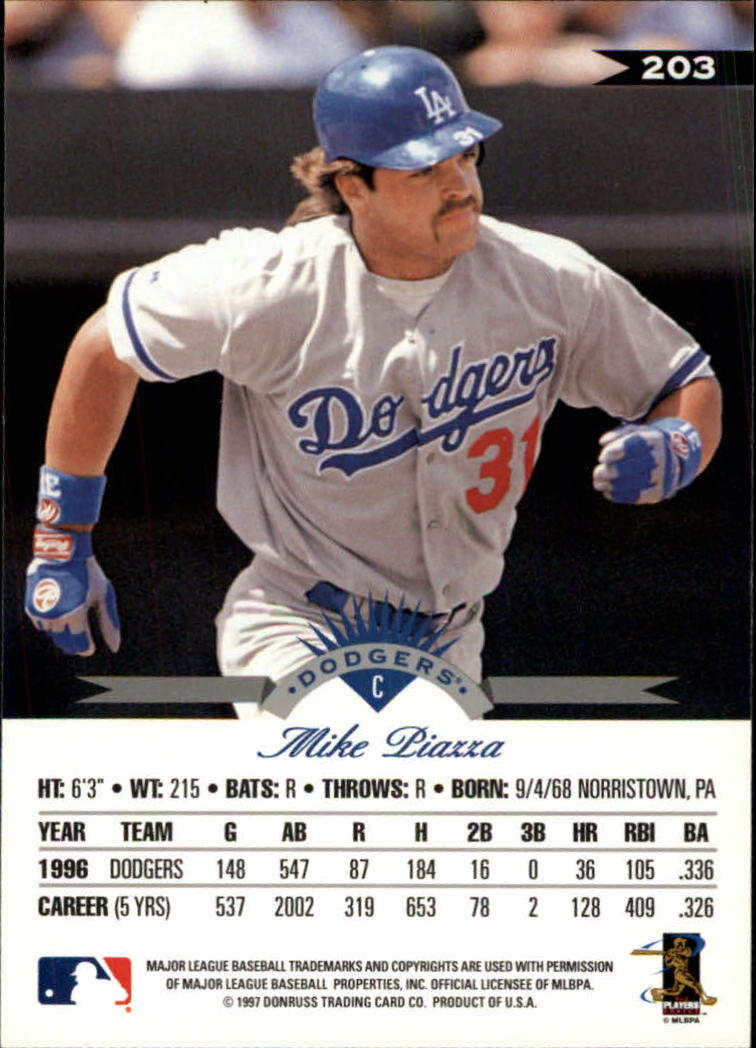 1997 Leaf Baseball "Main Set" Cards #201 to #400 - Picture 7 of 398