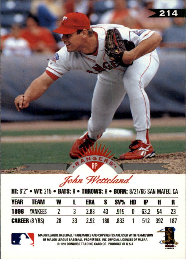 1997 Leaf Baseball "Main Set" Cards #201 to #400 - Picture 29 of 398