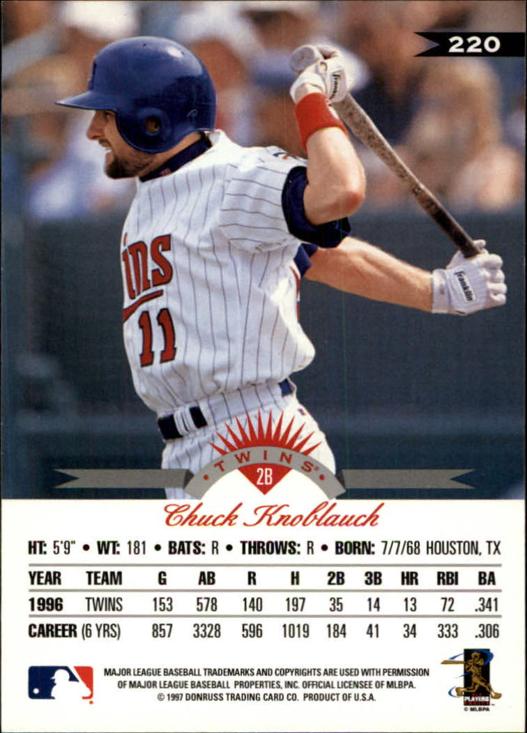 1997 Leaf Baseball "Main Set" Cards #201 to #400 - Picture 41 of 398