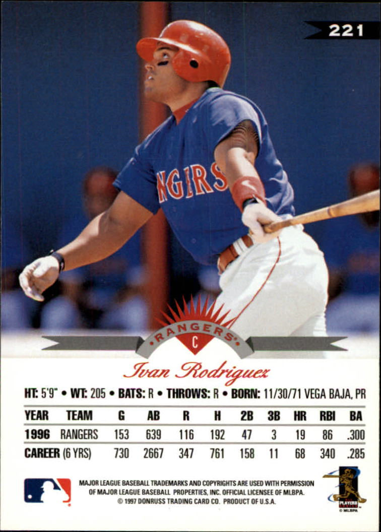 1997 Leaf Baseball "Main Set" Cards #201 to #400 - Picture 43 of 398
