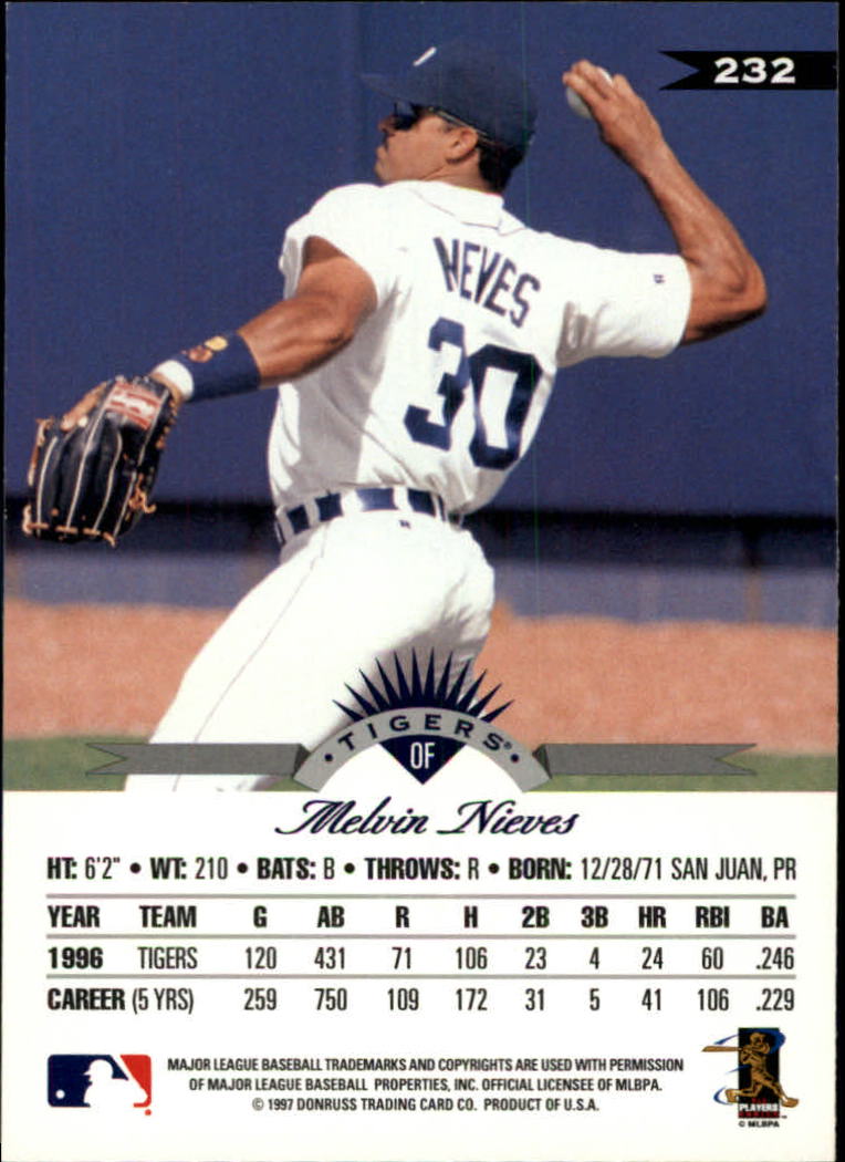 1997 Leaf Baseball "Main Set" Cards #201 to #400 - Picture 65 of 398