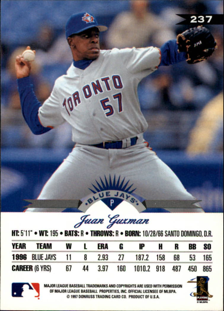 1997 Leaf Baseball "Main Set" Cards #201 to #400 - Picture 75 of 398