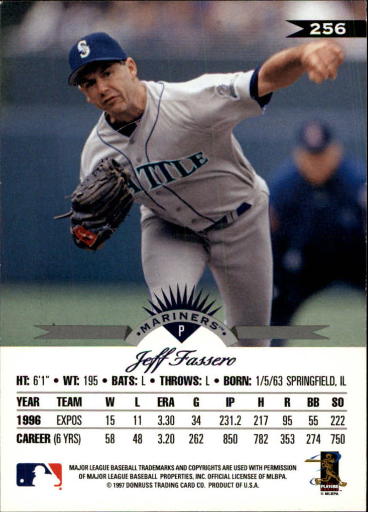 1997 Leaf Baseball "Main Set" Cards #201 to #400 - Picture 112 of 398