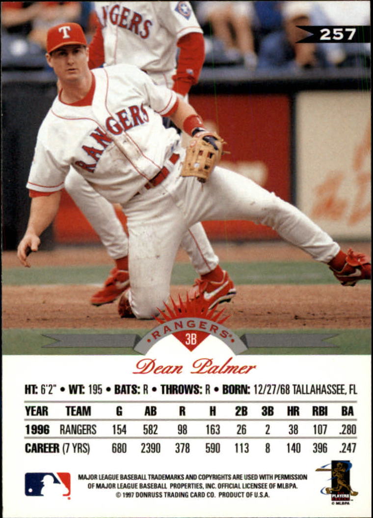 1997 Leaf Baseball "Main Set" Cards #201 to #400 - Picture 114 of 398