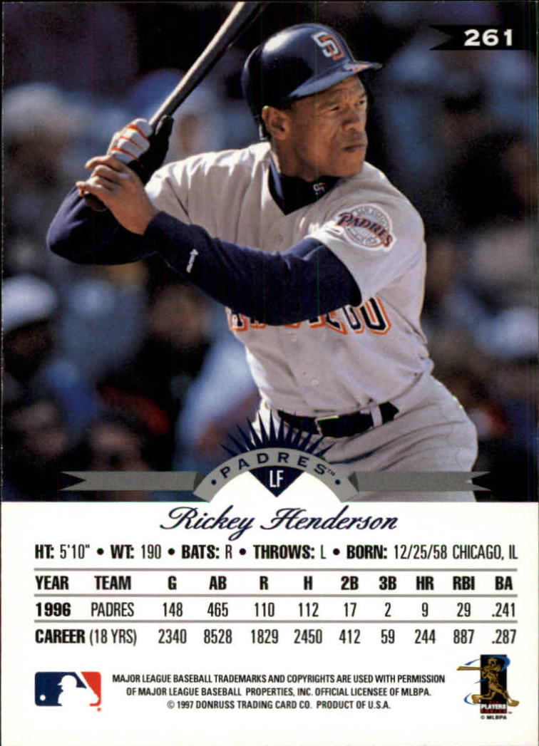 1997 Leaf Baseball "Main Set" Cards #201 to #400 - Picture 122 of 398