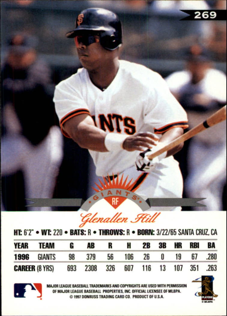 1997 Leaf Baseball "Main Set" Cards #201 to #400 - Picture 138 of 398