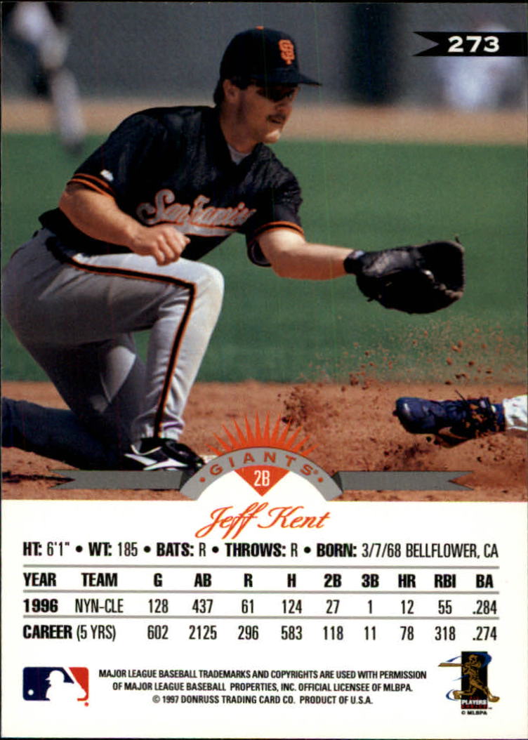 1997 Leaf Baseball "Main Set" Cards #201 to #400 - Picture 146 of 398