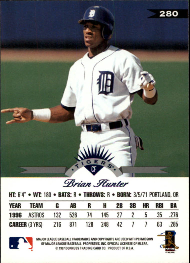 1997 Leaf Baseball "Main Set" Cards #201 to #400 - Picture 160 of 398