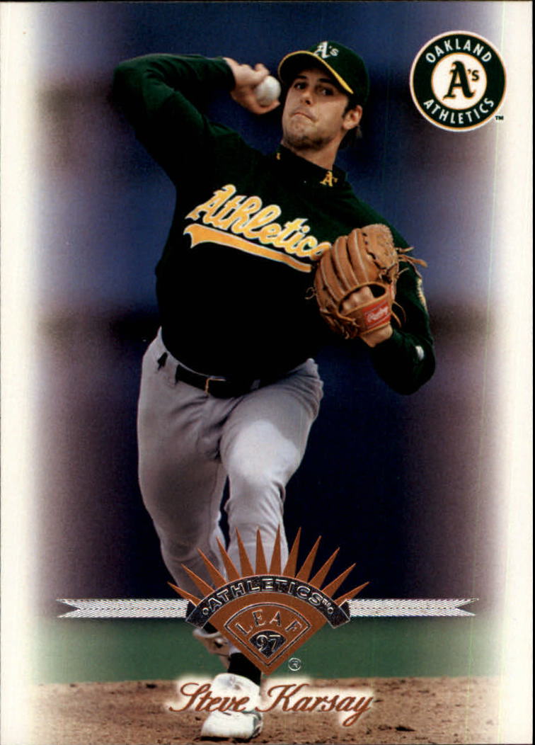 1997 Leaf Baseball "Main Set" Cards #201 to #400 - Picture 161 of 398