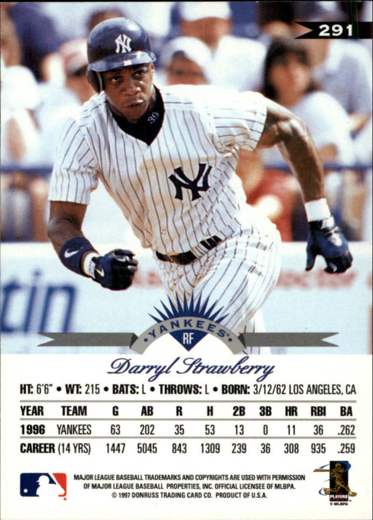1997 Leaf Baseball "Main Set" Cards #201 to #400 - Picture 182 of 398