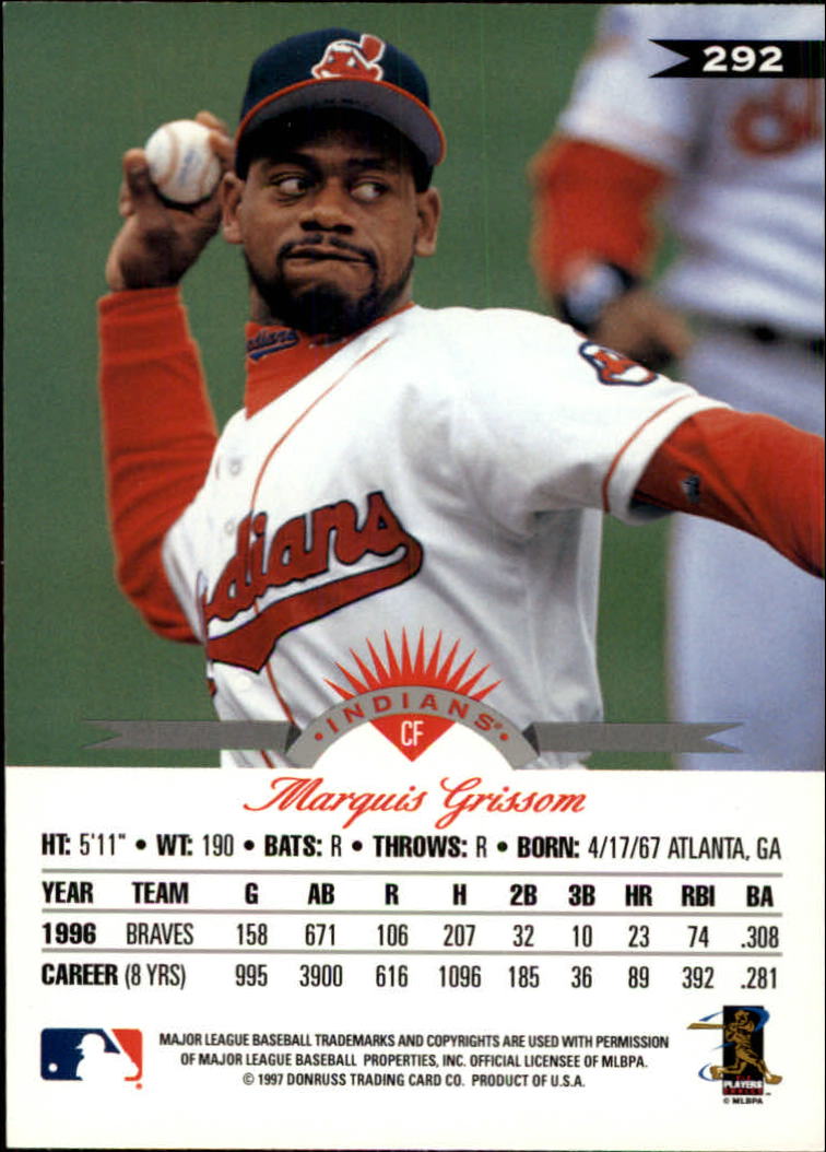 1997 Leaf Baseball "Main Set" Cards #201 to #400 - Picture 184 of 398