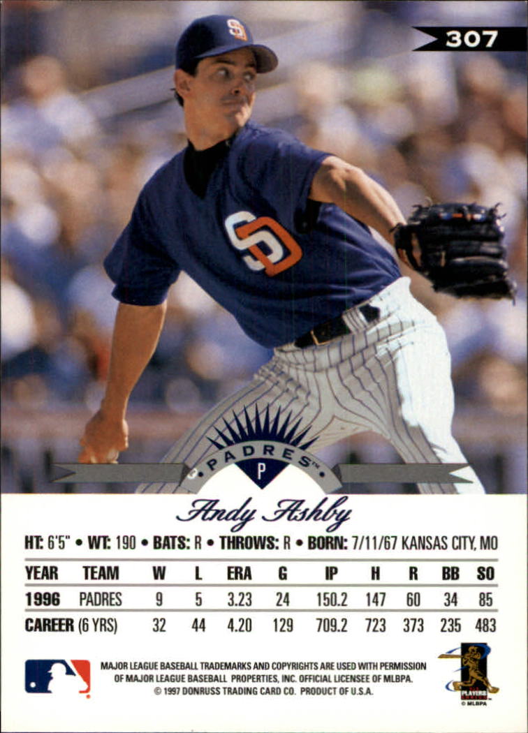 1997 Leaf Baseball "Main Set" Cards #201 to #400 - Picture 214 of 398