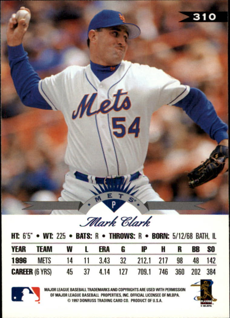 1997 Leaf Baseball "Main Set" Cards #201 to #400 - Picture 220 of 398
