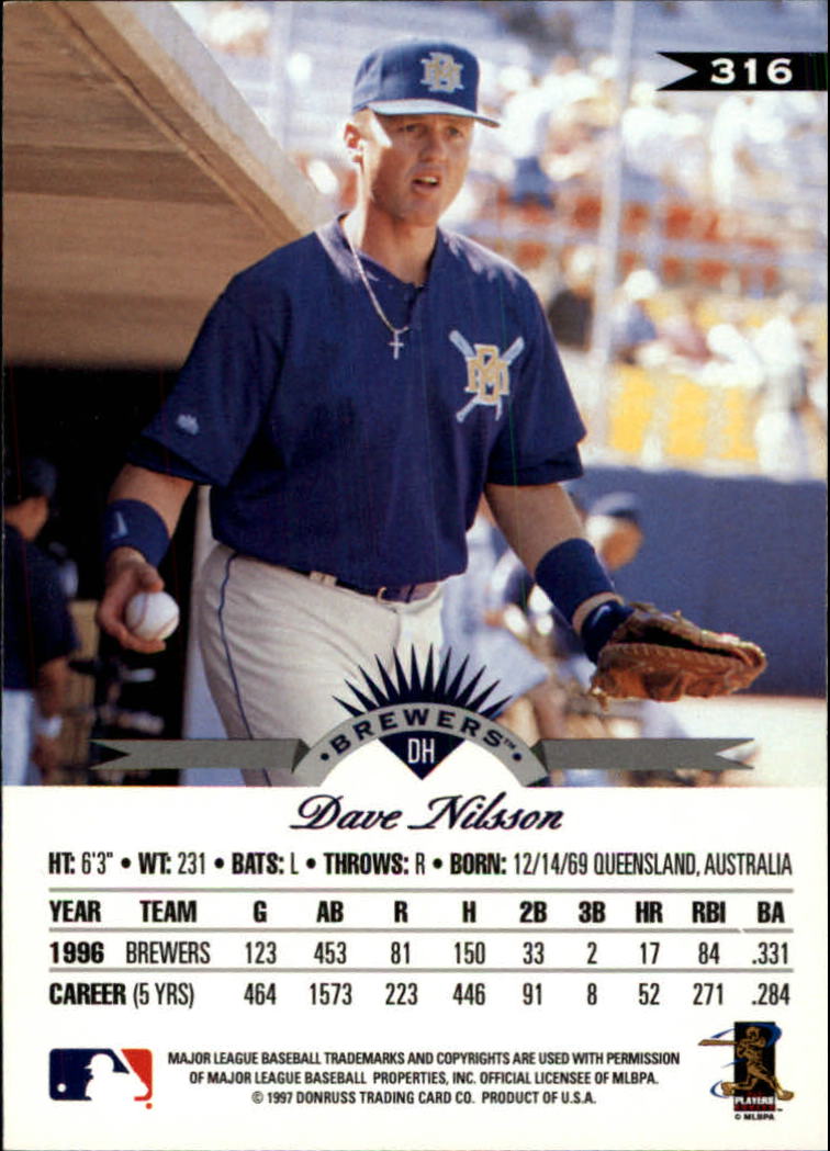 1997 Leaf Baseball "Main Set" Cards #201 to #400 - Picture 232 of 398