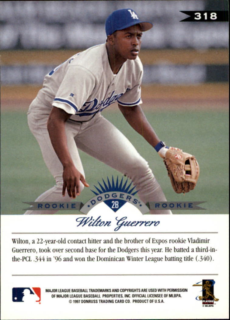 1997 Leaf Baseball "Main Set" Cards #201 to #400 - Picture 236 of 398