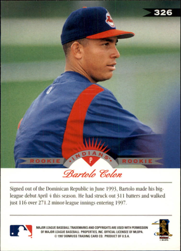 1997 Leaf Baseball "Main Set" Cards #201 to #400 - Picture 251 of 398