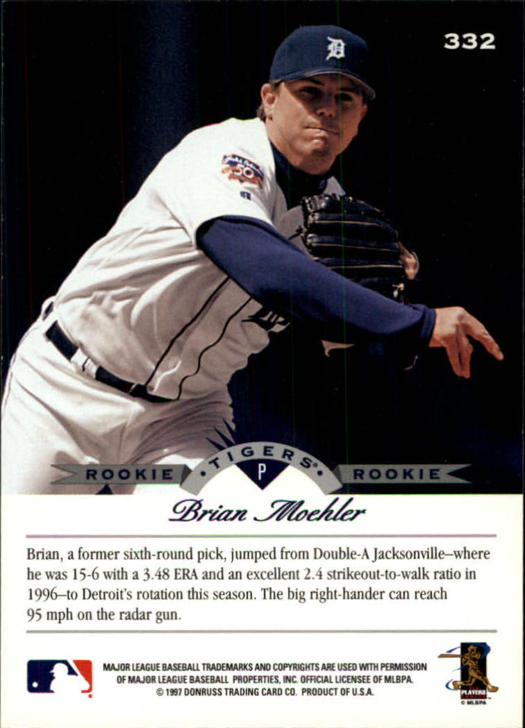 1997 Leaf Baseball "Main Set" Cards #201 to #400 - Picture 263 of 398