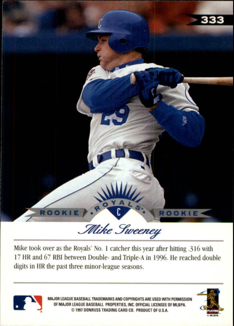 1997 Leaf Baseball "Main Set" Cards #201 to #400 - Picture 265 of 398