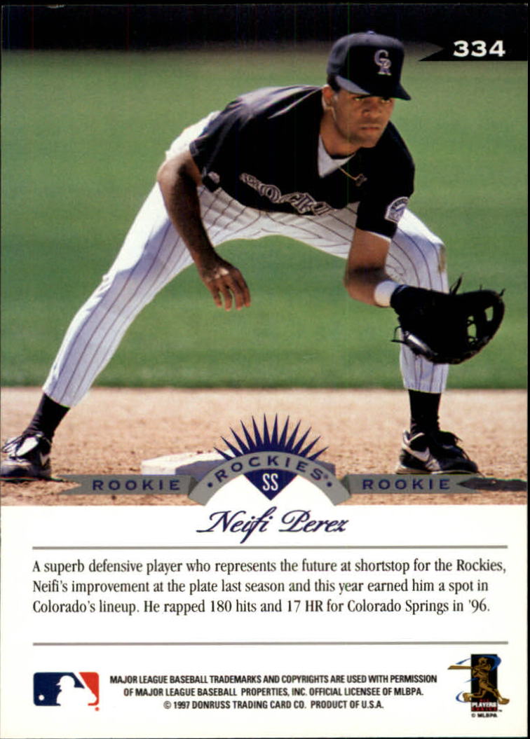 1997 Leaf Baseball "Main Set" Cards #201 to #400 - Picture 267 of 398