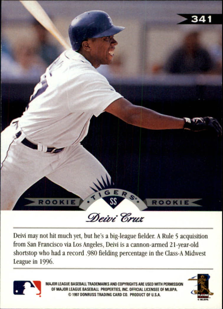 1997 Leaf Baseball "Main Set" Cards #201 to #400 - Picture 281 of 398