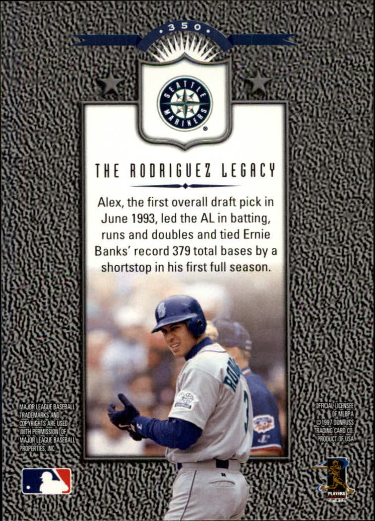 1997 Leaf Baseball "Main Set" Cards #201 to #400 - Picture 299 of 398