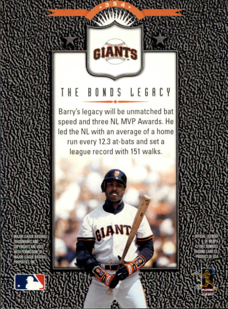 1997 Leaf Baseball "Main Set" Cards #201 to #400 - Picture 307 of 398