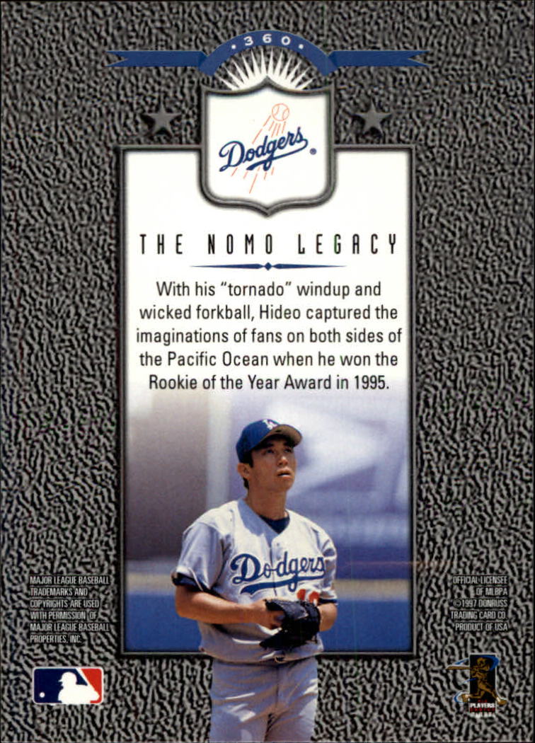 1997 Leaf Baseball "Main Set" Cards #201 to #400 - Picture 319 of 398
