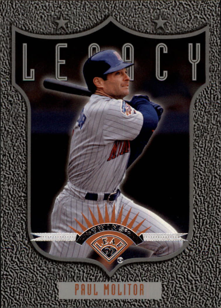 1997 Leaf Baseball "Main Set" Cards #201 to #400 - Picture 322 of 398