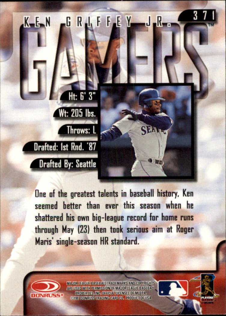 1997 Leaf Baseball "Main Set" Cards #201 to #400 - Picture 341 of 398