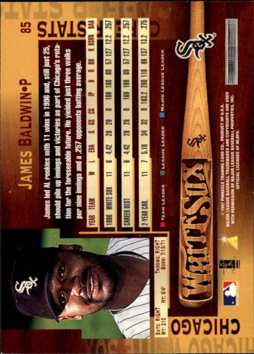 1997 Pinnacle Baseball Card Pick