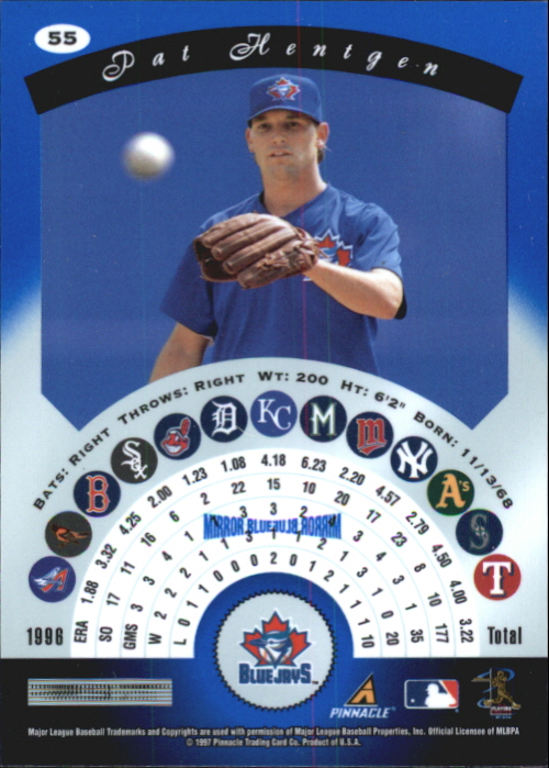 1997 Pinnacle Totally Certified Platinum Blue Baseball Cards Pick From List 