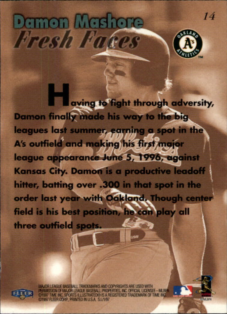 1997 Sports Illustrated (Fleer) Baseball "Main Set" Cards - Picture 25 of 279