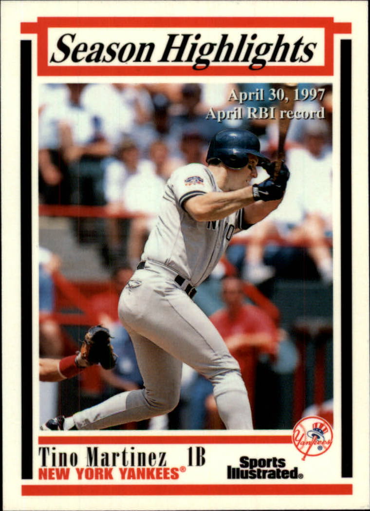 1997 Sports Illustrated (Fleer) Baseball "Main Set" Cards - Picture 44 of 279