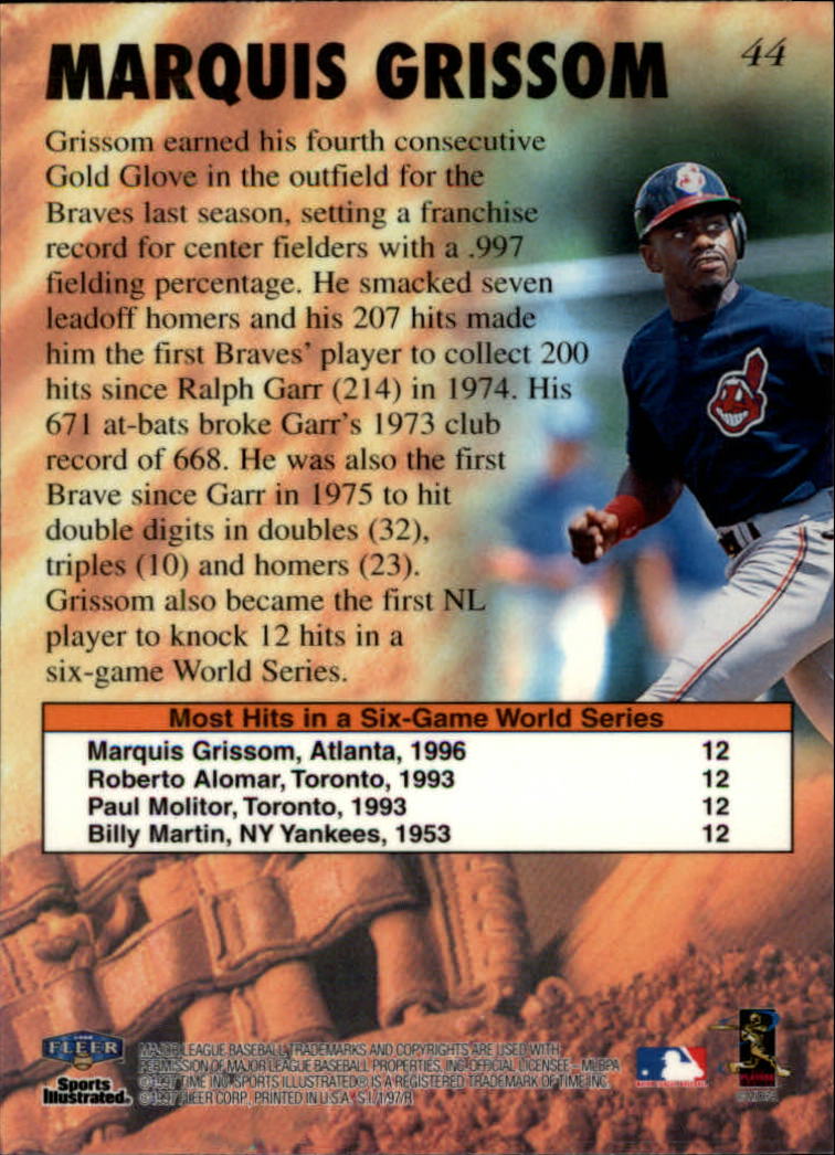 1997 Sports Illustrated (Fleer) Baseball "Main Set" Cards - Picture 69 of 279