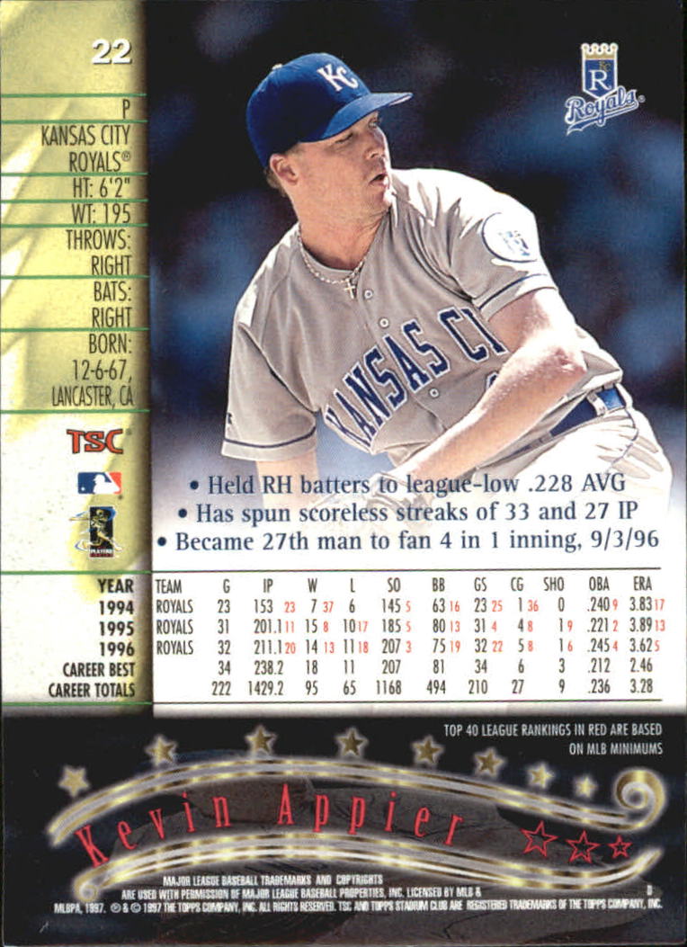 1997 Stadium Club Baseball Part 2 Insert and Parallel Cards - Picture 13 of 39